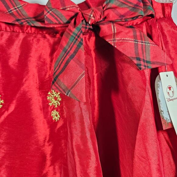 Disney Store Little Girl's Red Holiday Skirt NWT Size M 7/8 - Picture 2 of 9